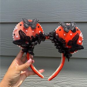 Halloween Butterfly Kisses Minnie Ears